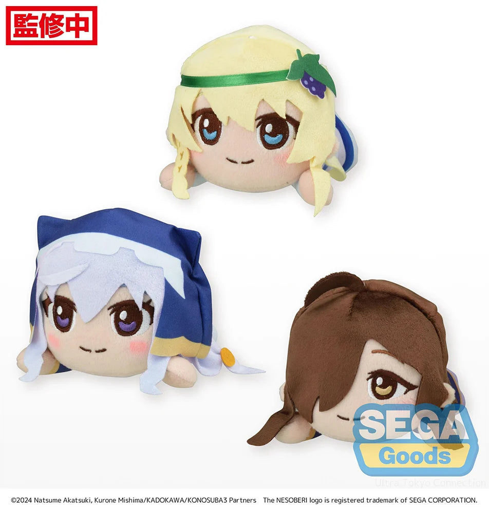 KonoSuba: God's Blessing on this Wonderful World! - Iris & Eris & Wiz Nesoberi (Lay-Down) Vol.2 Plushie SEGA