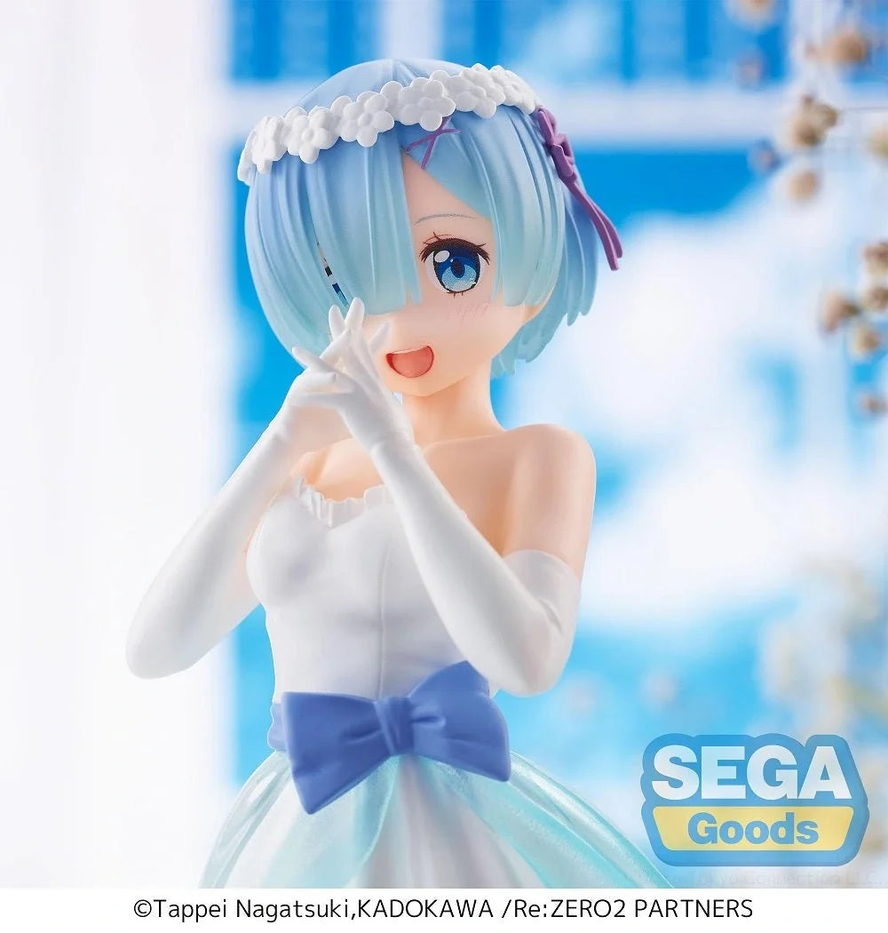 Re:Zero - Starting Life In Another World - Rem (Wedding Dress Ver.) SPM Prize Figure SEGA