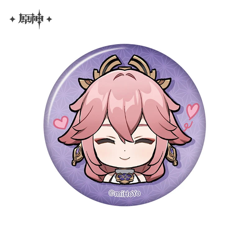 Genshin Impact - Inazuma Chibi Character Badge miHoYo