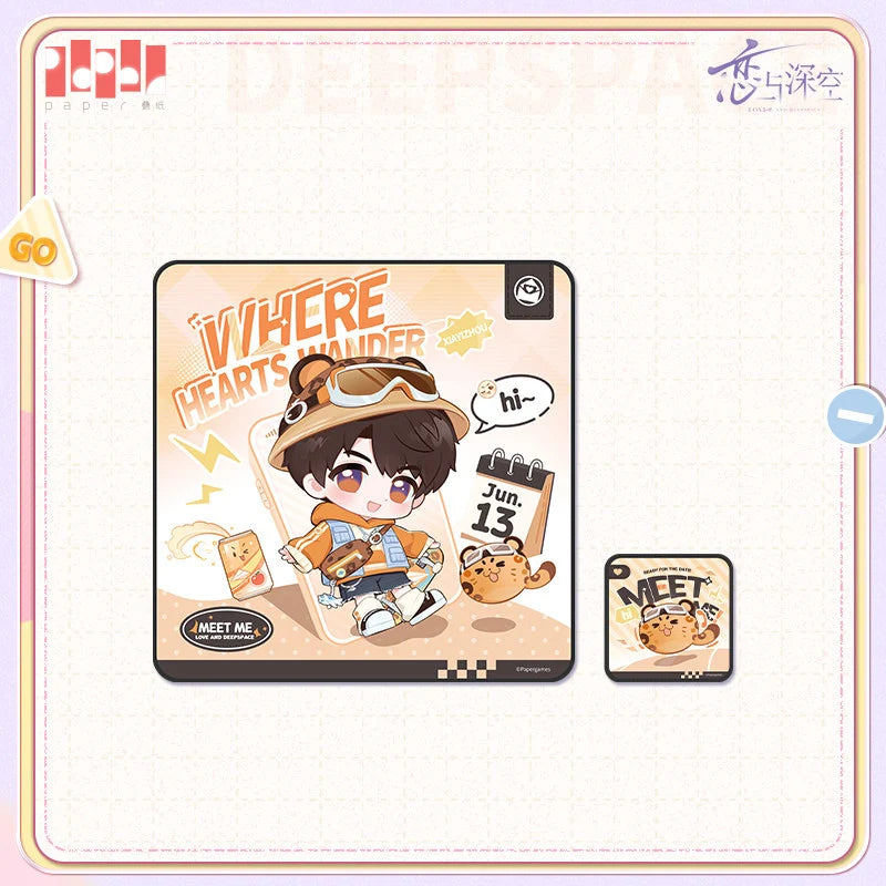 Love and Deepspace - Heartbound Journey Series Sticker Fabric InFold Games