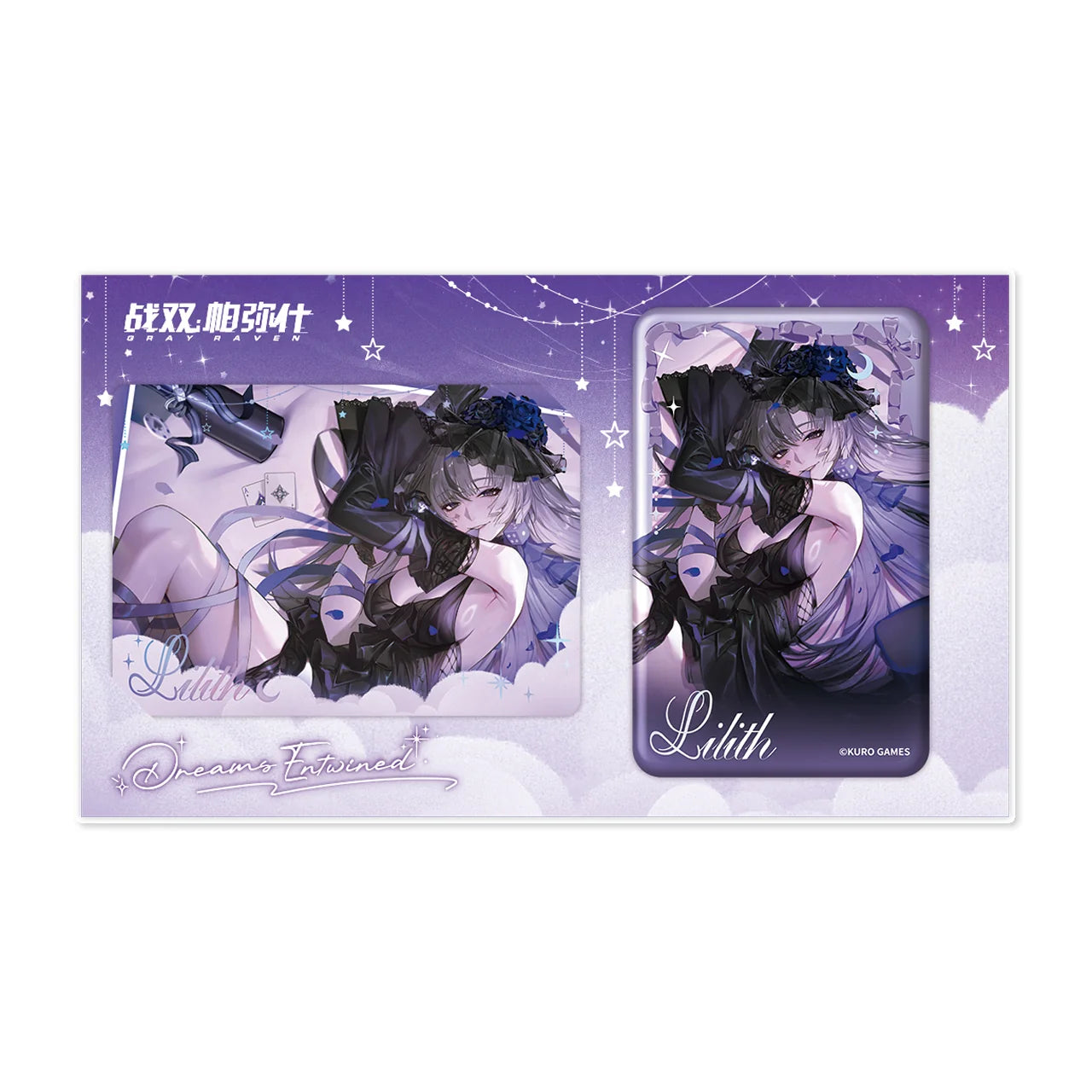 Punishing: Gray Raven - Dreams Entwined 6th Anniversary Badge Mini Card Set KURO GAMES