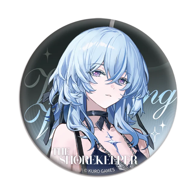 Wuthering Waves - Focused Freeze Series Character Glitter Badge Karasumaya