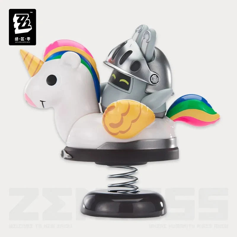 Zenless Zone Zero - Happy Shake Knightboo Spring Toy Mini Figure APEX