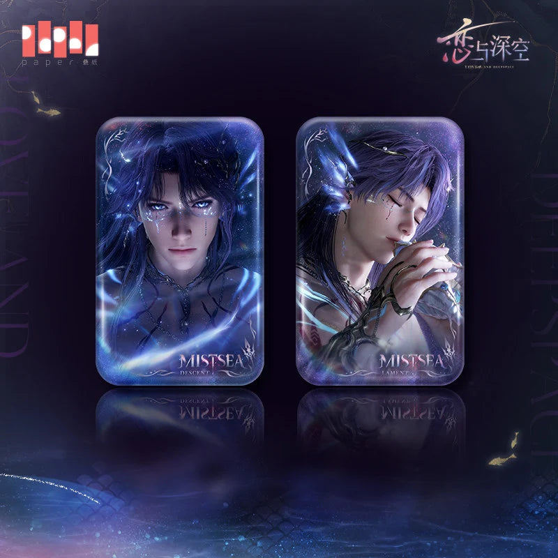 Love and Deepspace - Rafayel Lemurian Sea God Series Square Badge InFold Games