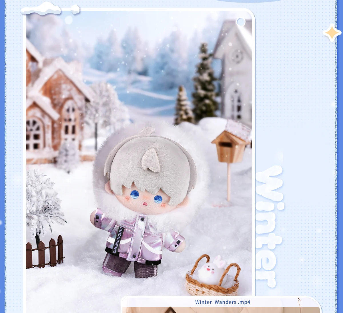 Love and Deepspace - Winter Chronicle Series Plush Doll InFold Games