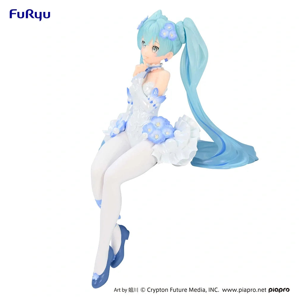 Hatsune Miku - Hatsune Miku(Flower Fairy Nemophila Ver. re-run) Noodle Stopper Prize Figure FuRyu Corporation