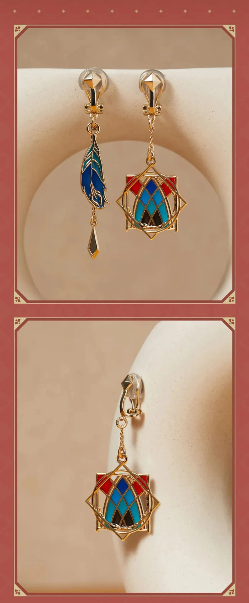 Genshin Impact - Forest And Sand Series Kaveh Impression Necklace & Ear Cuff miHoYo