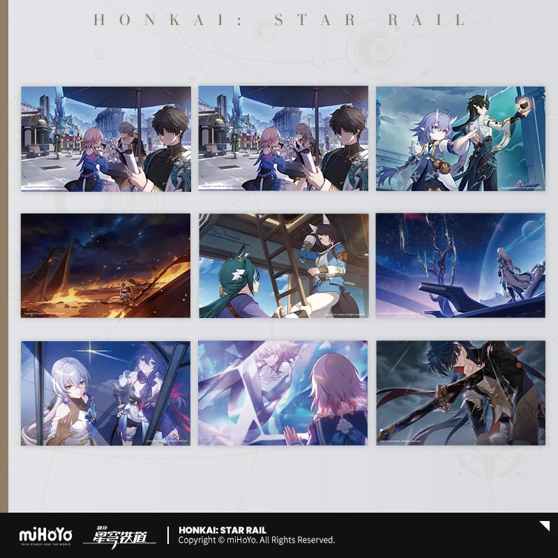 Honkai: Star Rail - Memories of Journeying Together Series Postcard Set miHoYo