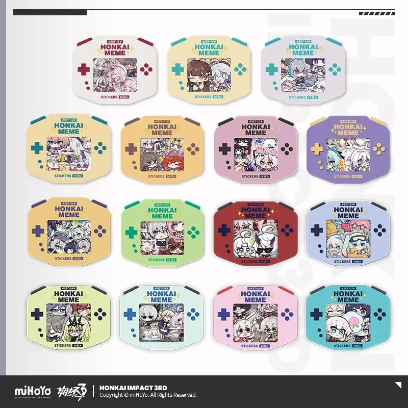 Honkai Impact 3rd - HONKAI MEME Sticker Set miHoYo