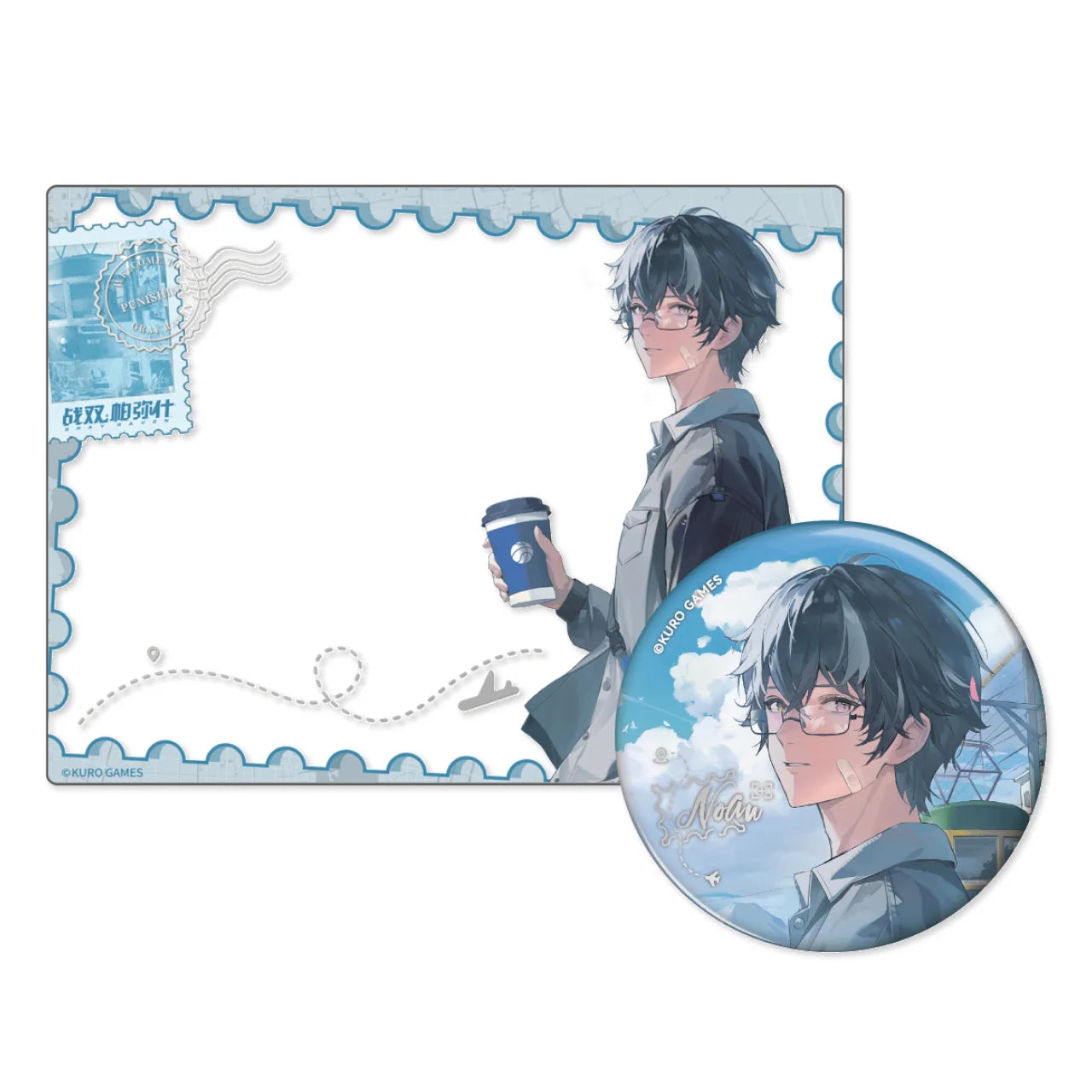 Punishing: Gray Raven - Echoes of Elsewhere 6th Anniversary Badge Transparent Card Set KURO GAMES