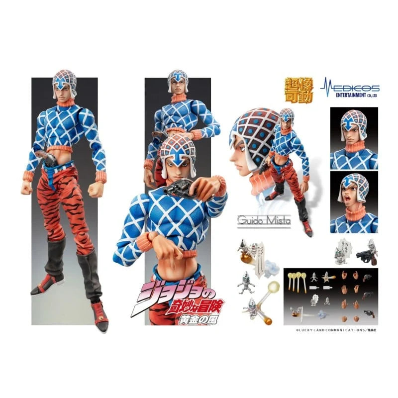 JoJo's Bizarre Adventure - Guido Mista & S.P Action Figure Medicos Entertainment