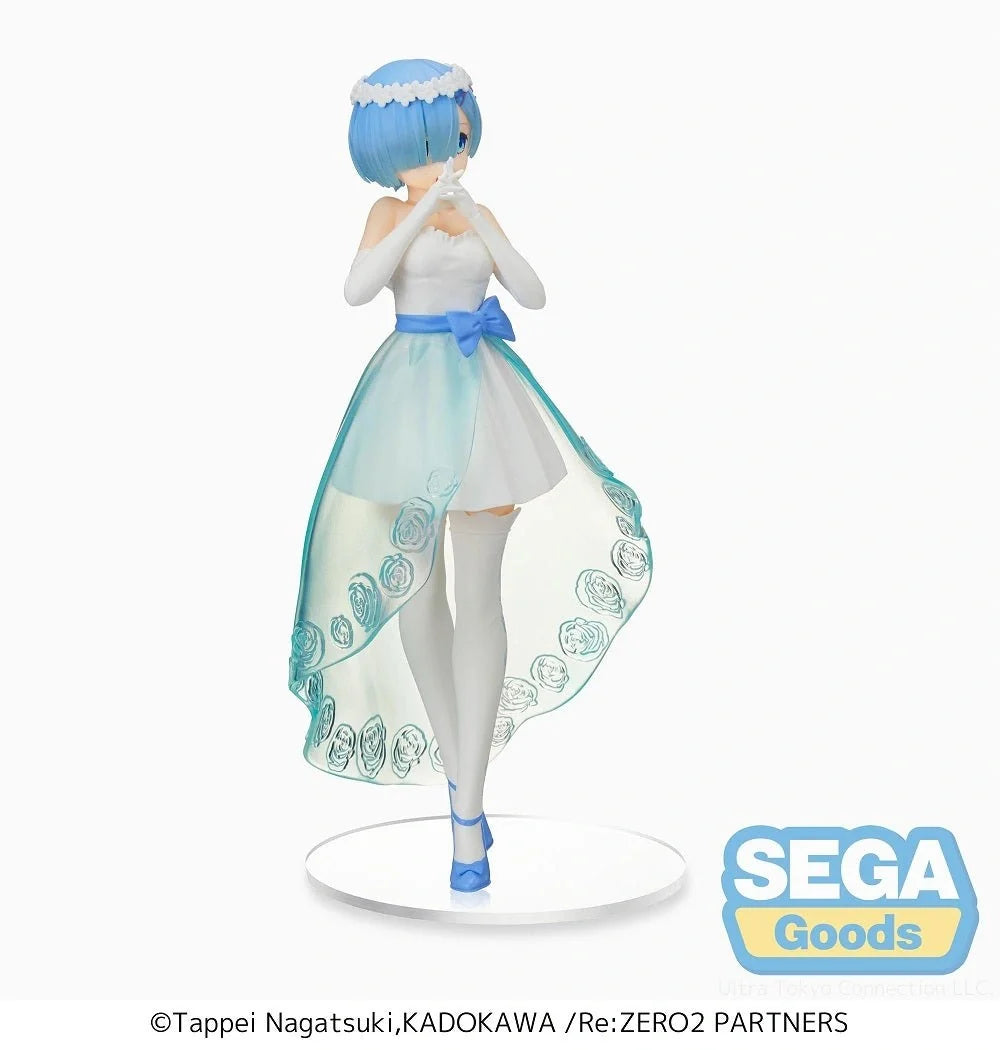 Re:Zero - Starting Life In Another World - Rem (Wedding Dress Ver.) SPM Prize Figure SEGA