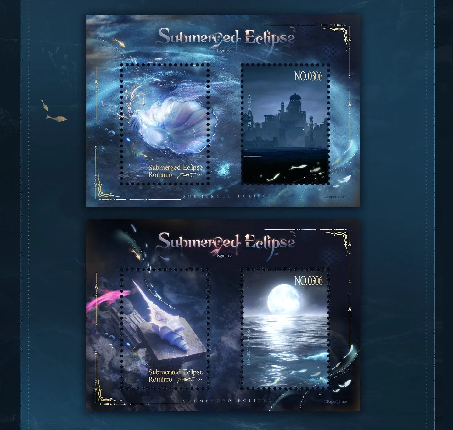 Love and Deepspace - Rafayel Lemurian Sea God Series Card Set InFold Games
