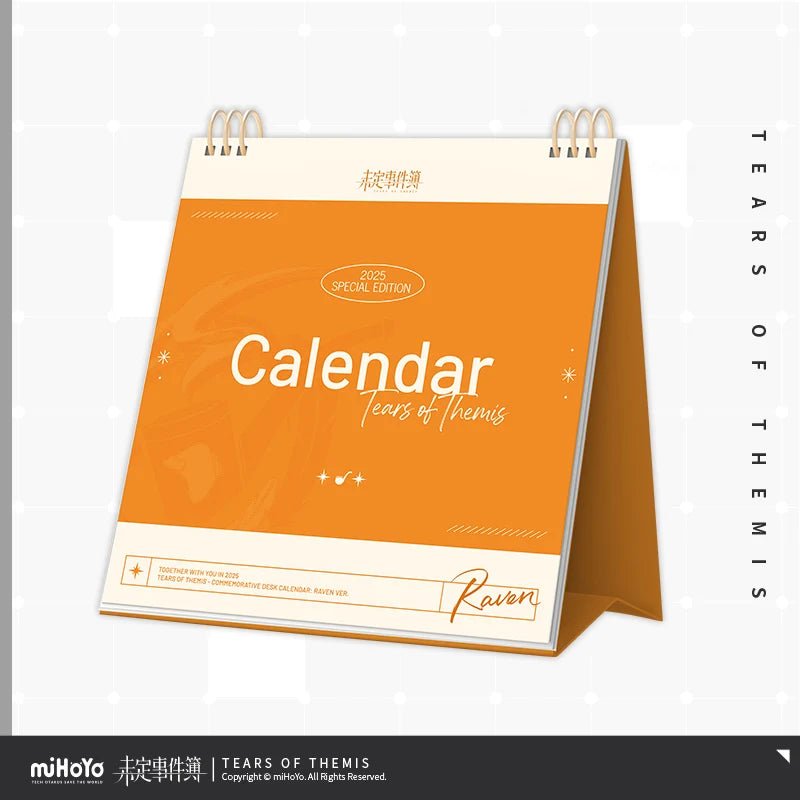 Tears of Themis - 2025 Commemorative Calendar miHoYo