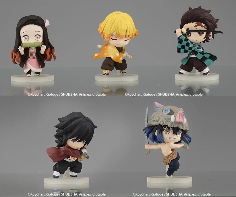 Demon Slayer: Kimetsu no Yaiba - Chibi Masters Set of 5 Figures (Reissue) Blind Box Prize Figure BANDAI SPIRITS