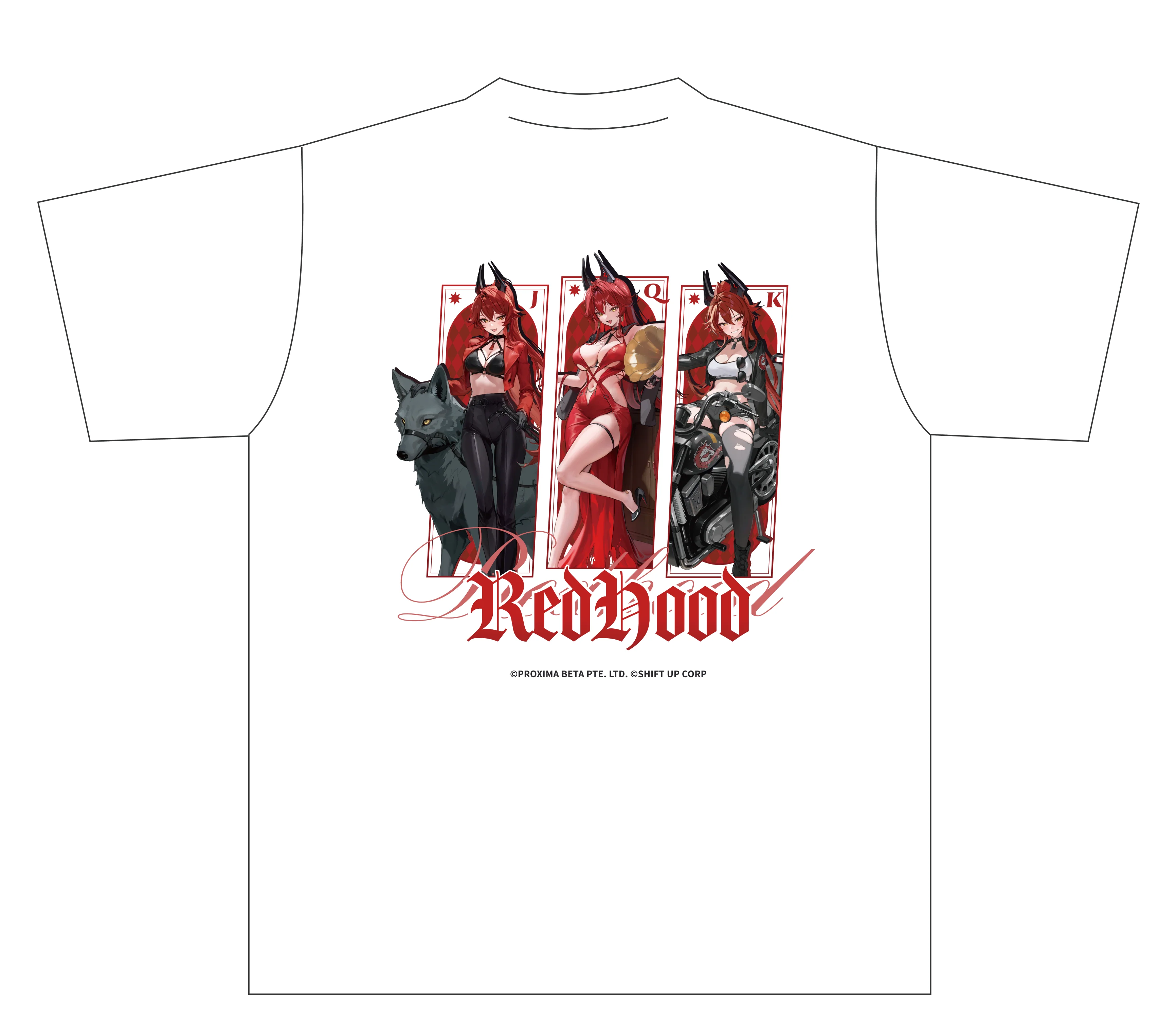 GODDESS OF VICTORY: NIKKE - Red Hood Character Graphic T-shirt 2025 Anime Impulse