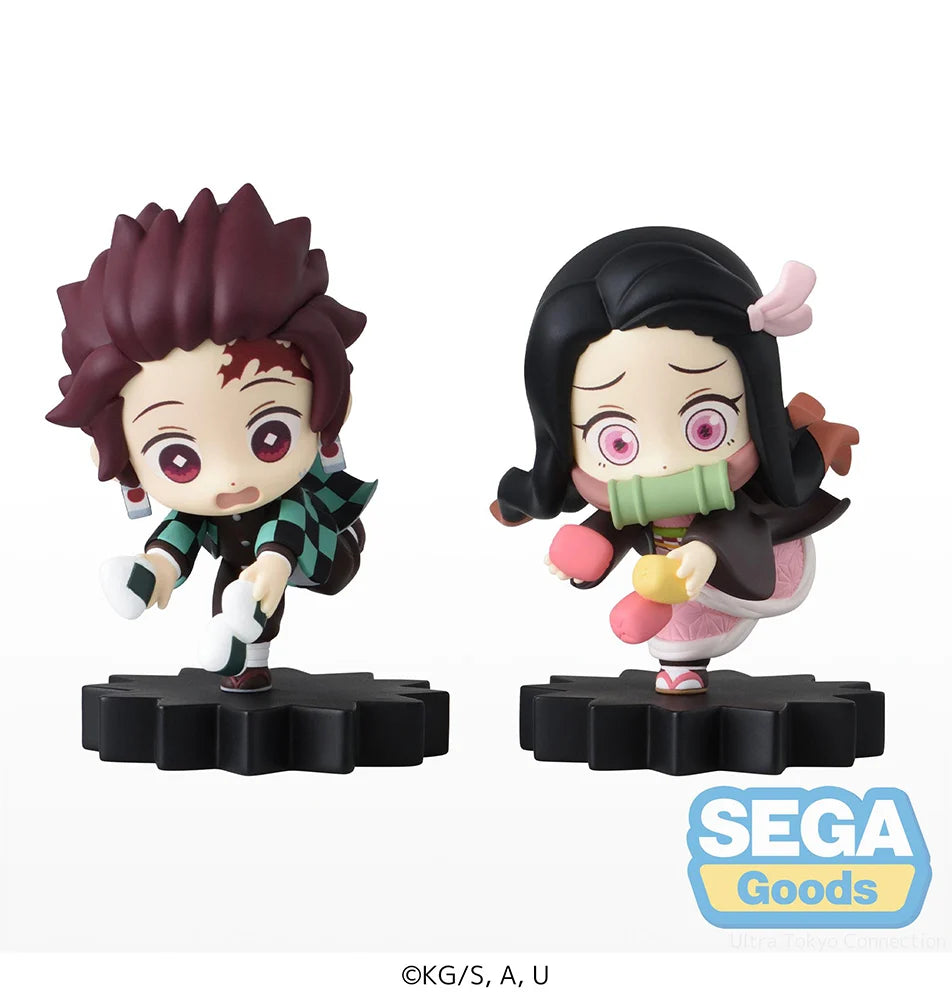 Demon Slayer: Kimetsu no Yaiba - Tanjiro Kamado & Nezuko Kamado mOH!ment Mini Figure SEGA