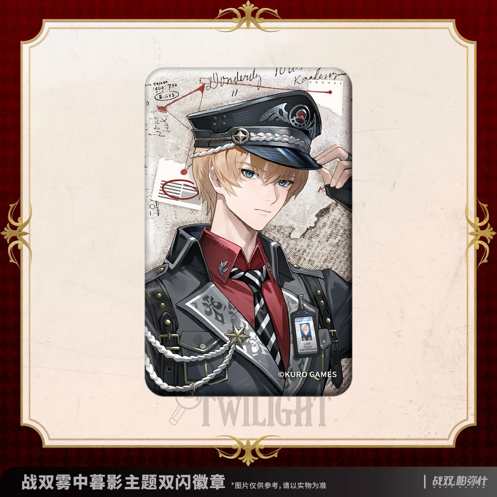 Punishing: Gray Raven - Mistbound Twilight Reflective Badge KURO GAMES
