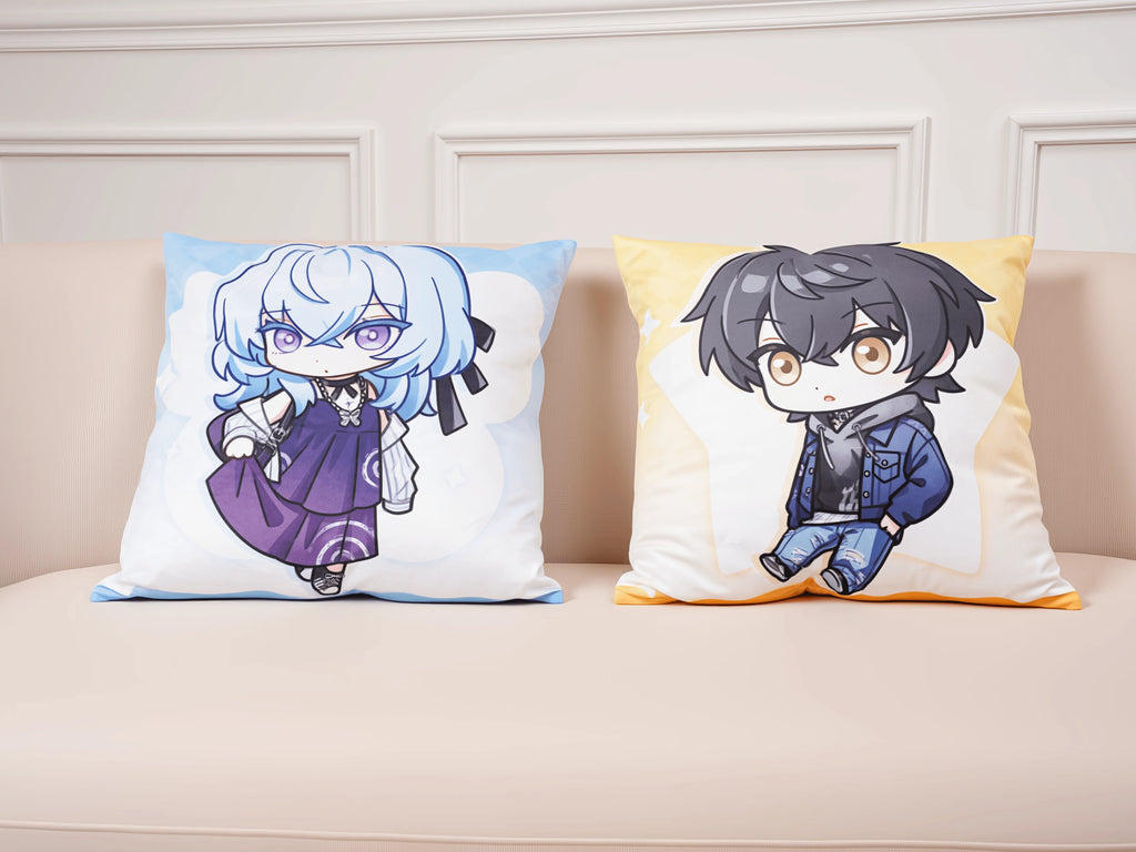 Wuthering Waves - Focused Freeze Series Chibi Character Pillow Karasumaya