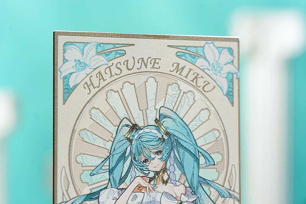 Hatsune Miku - Hatsune Miku feat. Yoneyama Mai Series Wood Postcard Good Smile Company