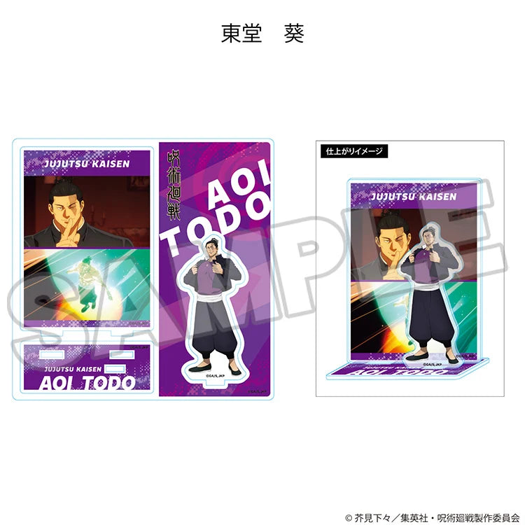 Jujutsu Kaisen - Yuji Itadori & Megumi Fushiguro & Nobara Kugisaki & Maki Zen'in & Toge Inumaki & Panda & Aoi Todo & Kento Nanami & Satoru Gojo & Suguru Geto & Mahito & Sukuna Acrylic Stand Good Smile Company