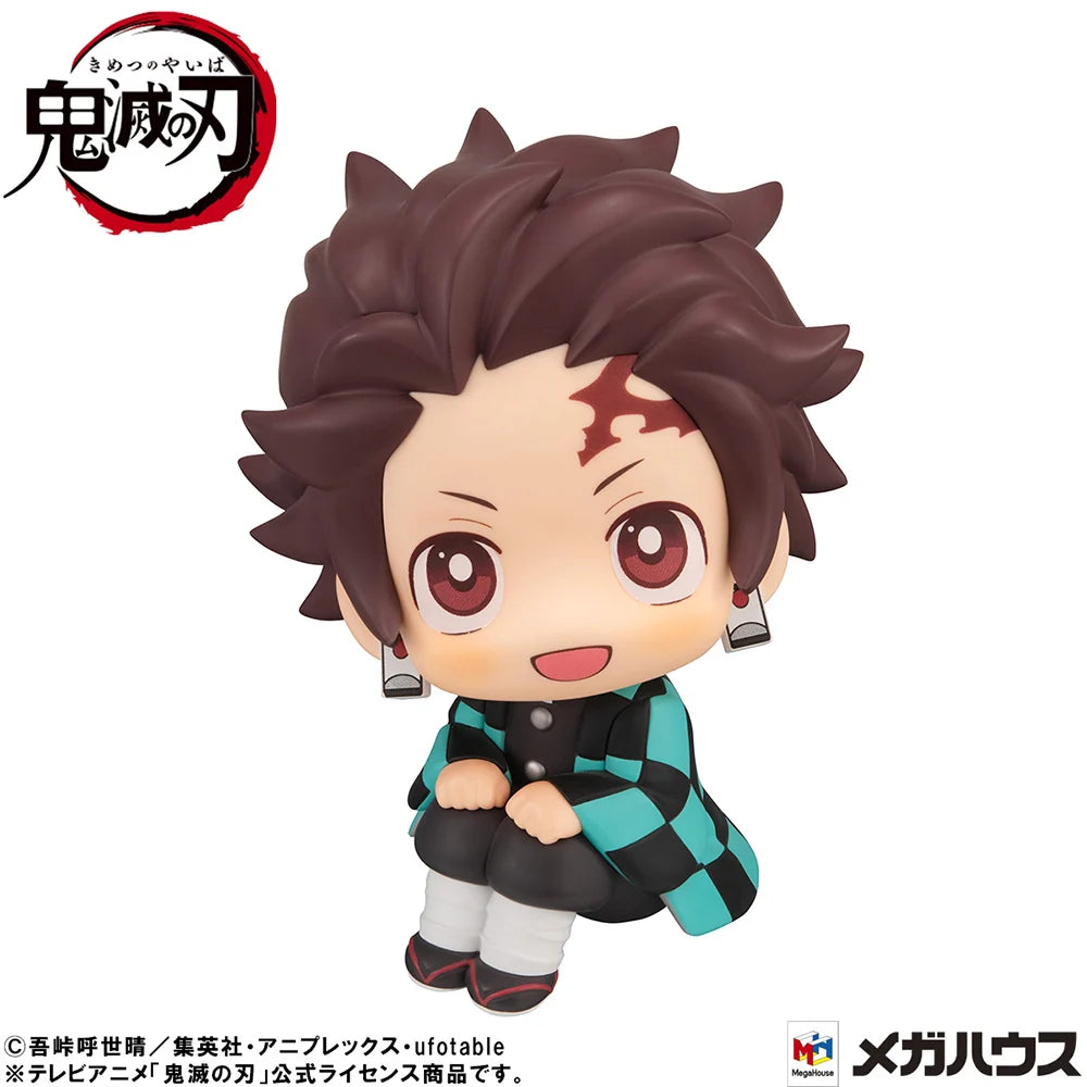 Demon Slayer: Kimetsu no Yaiba - Tanjiro Kamado (Sharp face Ver.) & Nezuko Kamado (Conquered the Sun Ver.) Set [with gift] Lookup Mini Figure MegaHouse