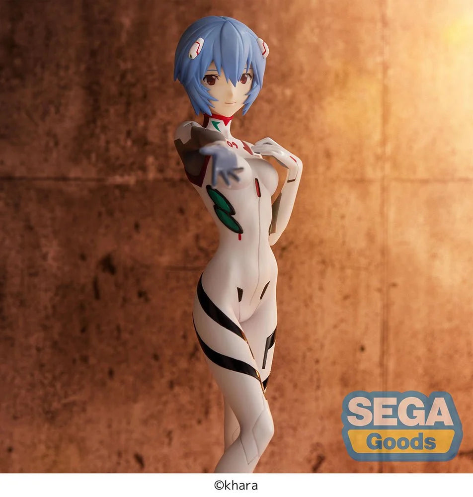 EVANGELION - Thrice Upon a Time Rei Ayanami Hand Over/Momentary White Prize Figure SEGA