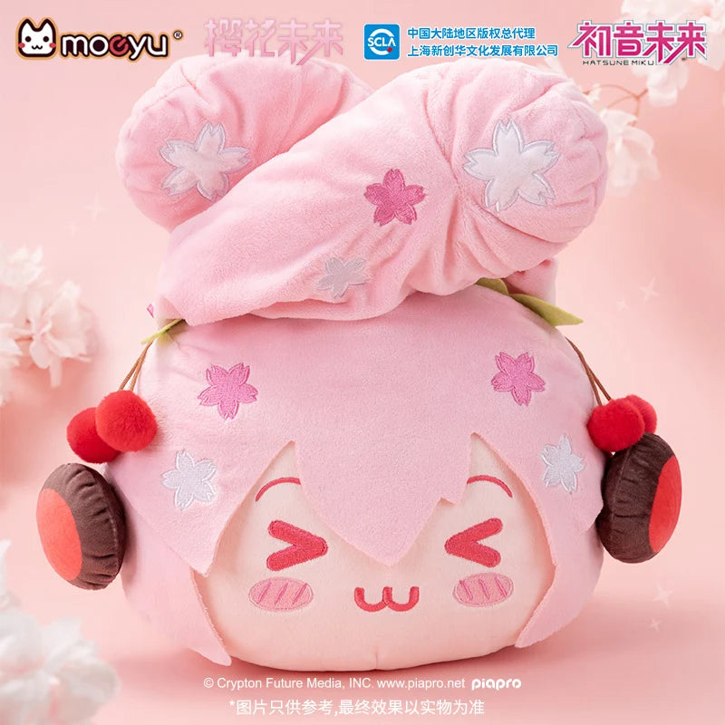 Hatsune Miku - Sakura Miku Happy Travels Plush Crossbody Bag Moeyu