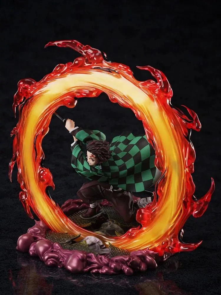 Demon Slayer: Kimetsu No Yaiba - Tanjiro Kamado Hinokami Kaguya Clear Blue Sky 1/8 Scale Figure Aniplex