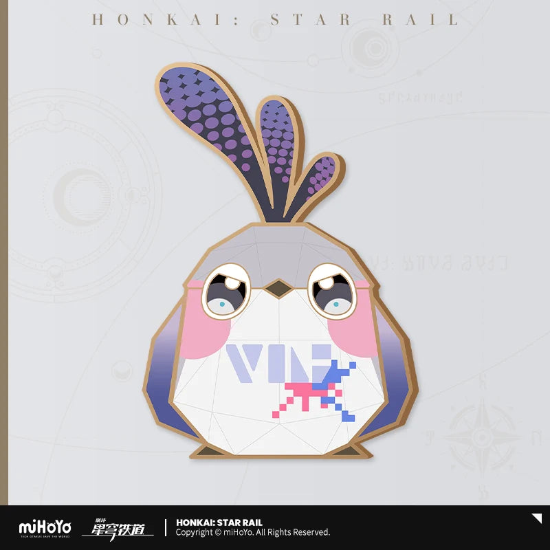 Honkai: Star Rail - Folding Bird Pair Collision Series Metal Bookmark miHoYo