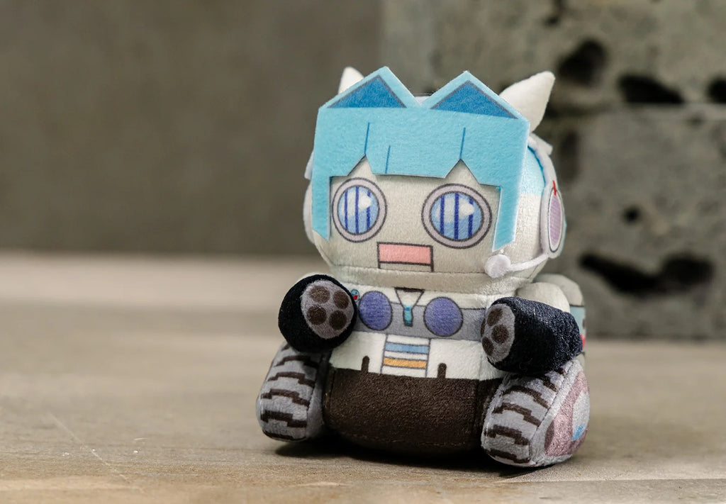 Goddess of Victory: Nikke - Mecha Shifty Doro＆ Choonsik KAKAO FRIENDS Collab Series Plush Keychain GNF TOYZ