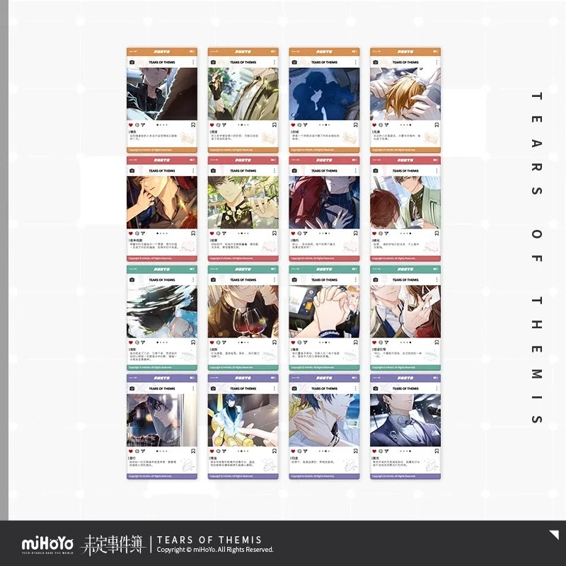 Tears of Themis - Collection Series Fixed CG Acrylic Photo Card Vol.8 miHoYo