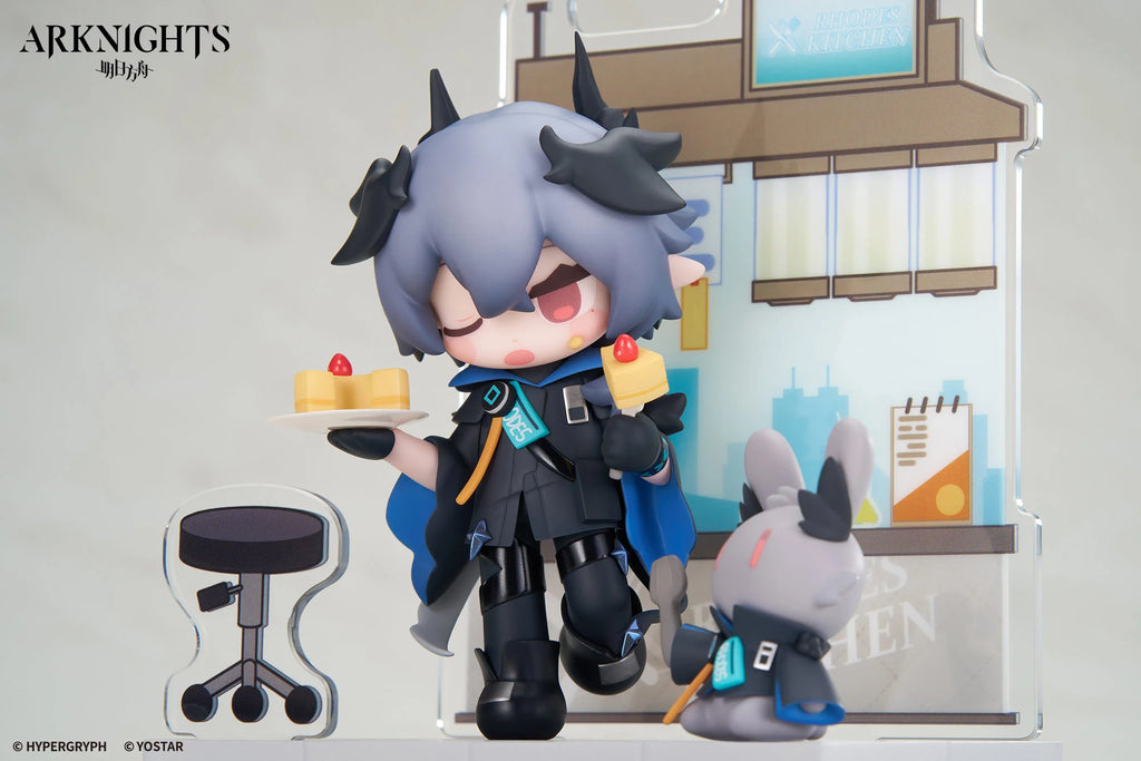 Arknights - Logos & SilverAsh Dessert Time Series Chibi Figure APEX