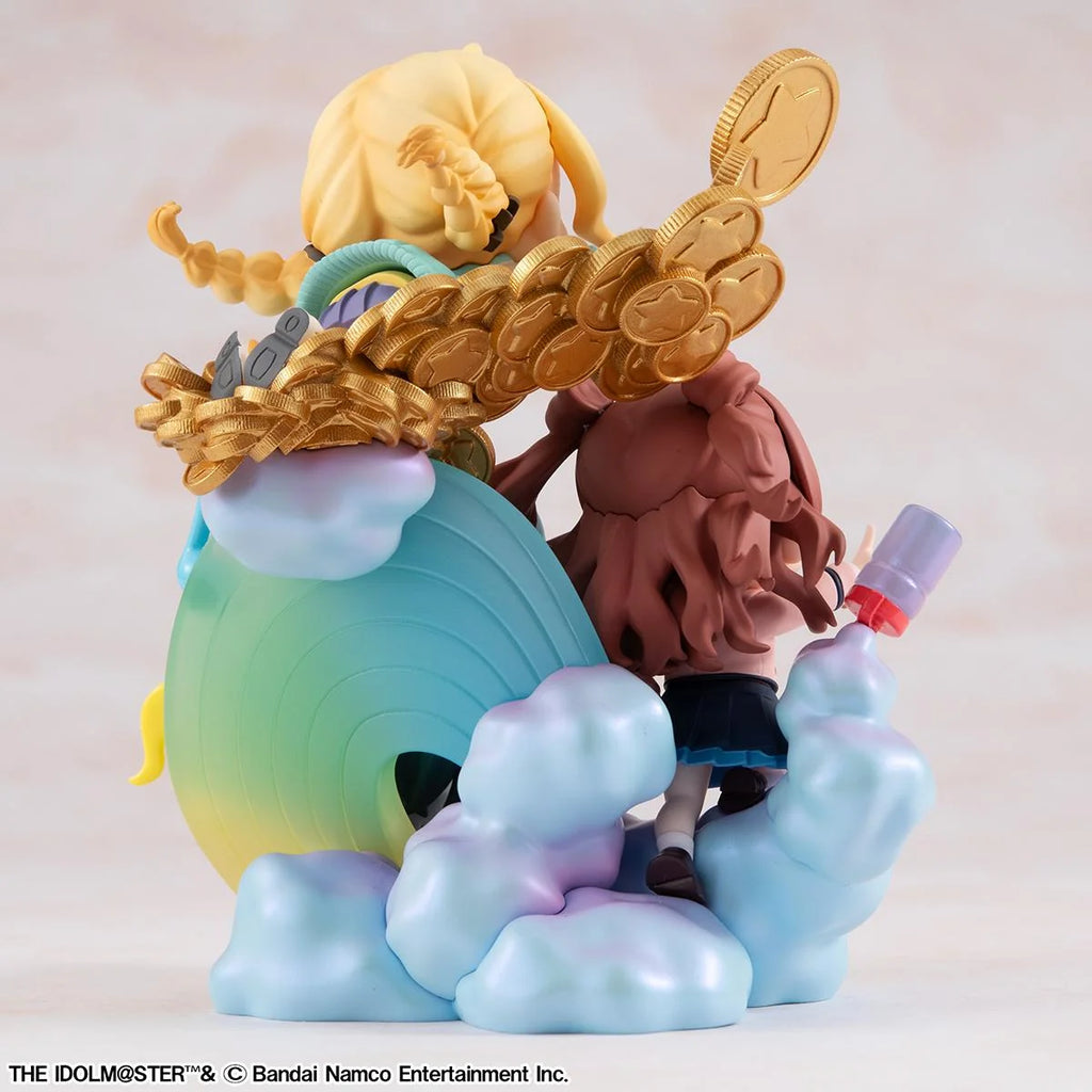 The iDOLM@STER Gakuen - Temari Tsukimura & Fujita Kotone & Saki Hanami Chibi Figure MegaHouse