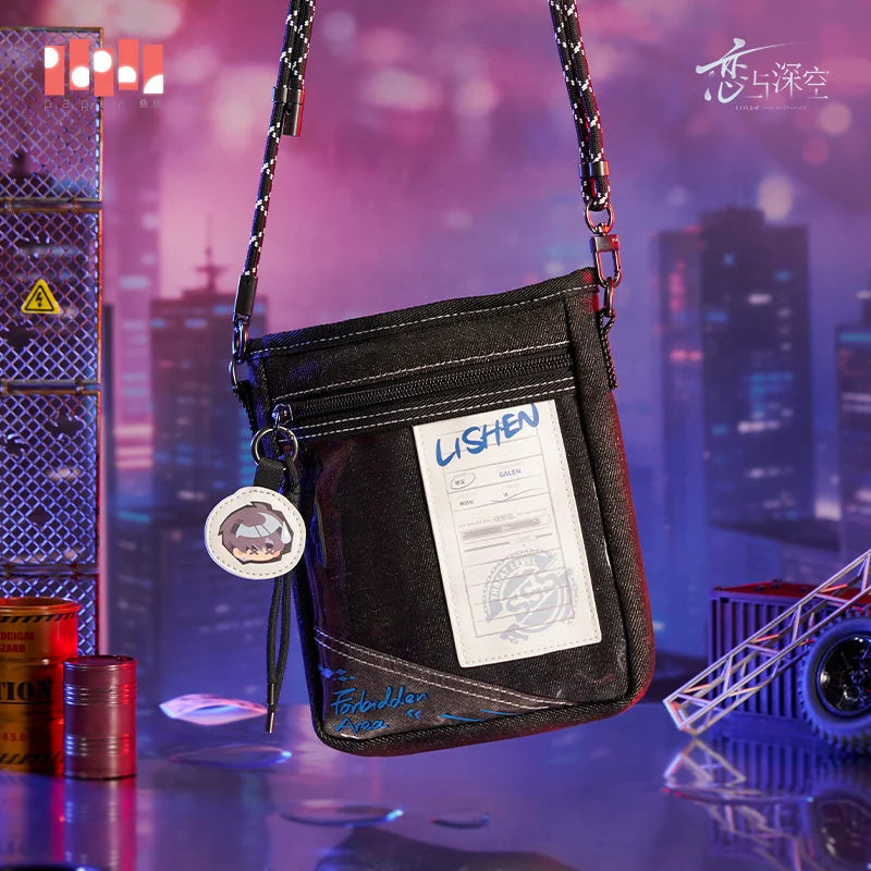 Love and Deepspace - Forbidden Zone Pursuit Series Denim Crossbody Bag InFold Games