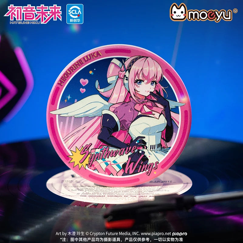 Vocaloid - Wings of the Synthwave Series Ceramic Coaster Moeyu