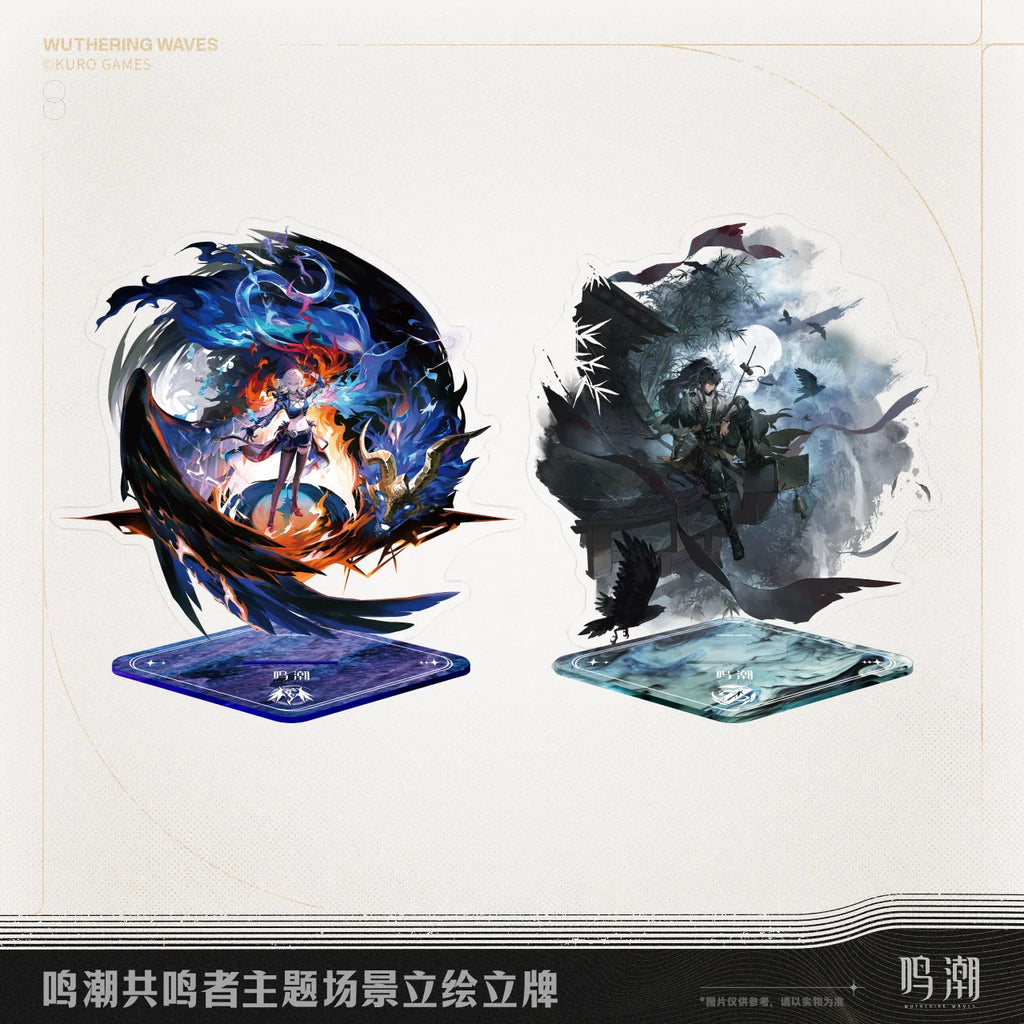 Wuthering Waves - Galbrena & Qiuyuan Resonator Themed Splash Art Standee KURO GAMES