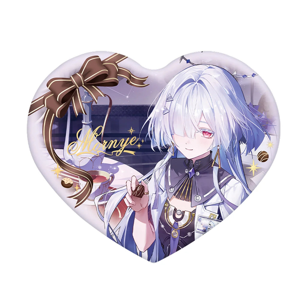 Wuthering Waves - Mornye & Luuk Herssen When Two Hearts Collide Heart-Shaped Badge KURO GAMES