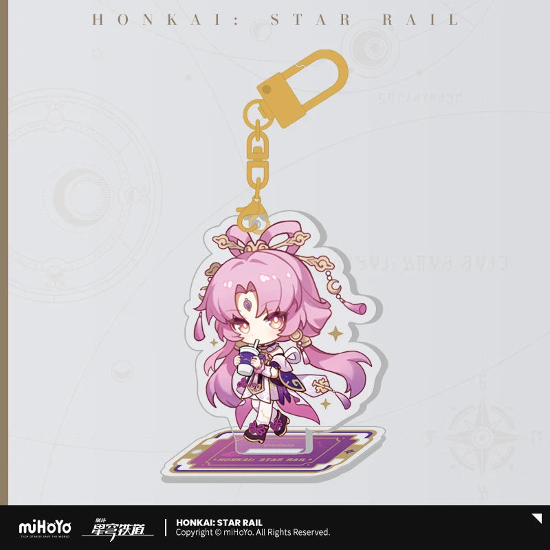Honkai: Star Rail - Express Travel Notes Acrylic Keychian miHoYo