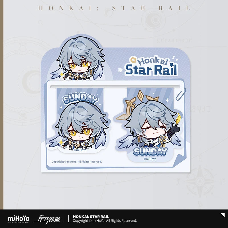 Honkai: Star Rail - Pom-Pom Gallery Soft Magnetic Bookmark Set miHoYo