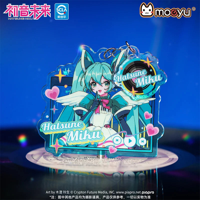 Vocaloid - Wings of the Synthwave Series Acrylic Keychain Moeyu