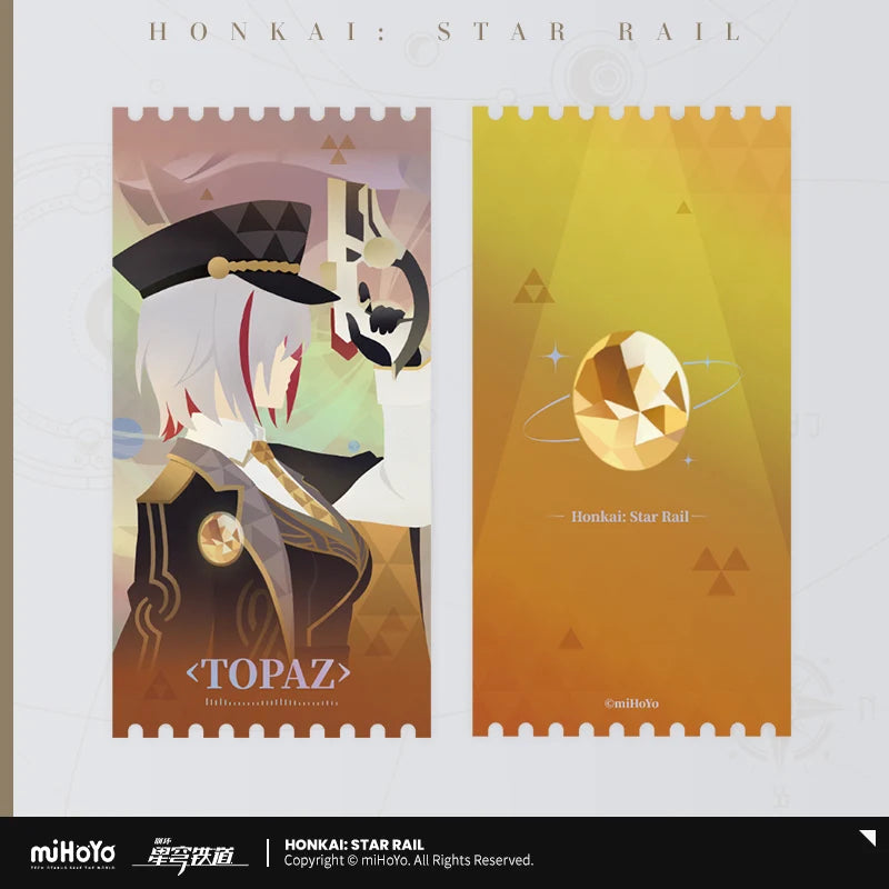 Honkai: Star Rail - Stoneheart’s Oath Ring Laser Ticket Set miHoYo