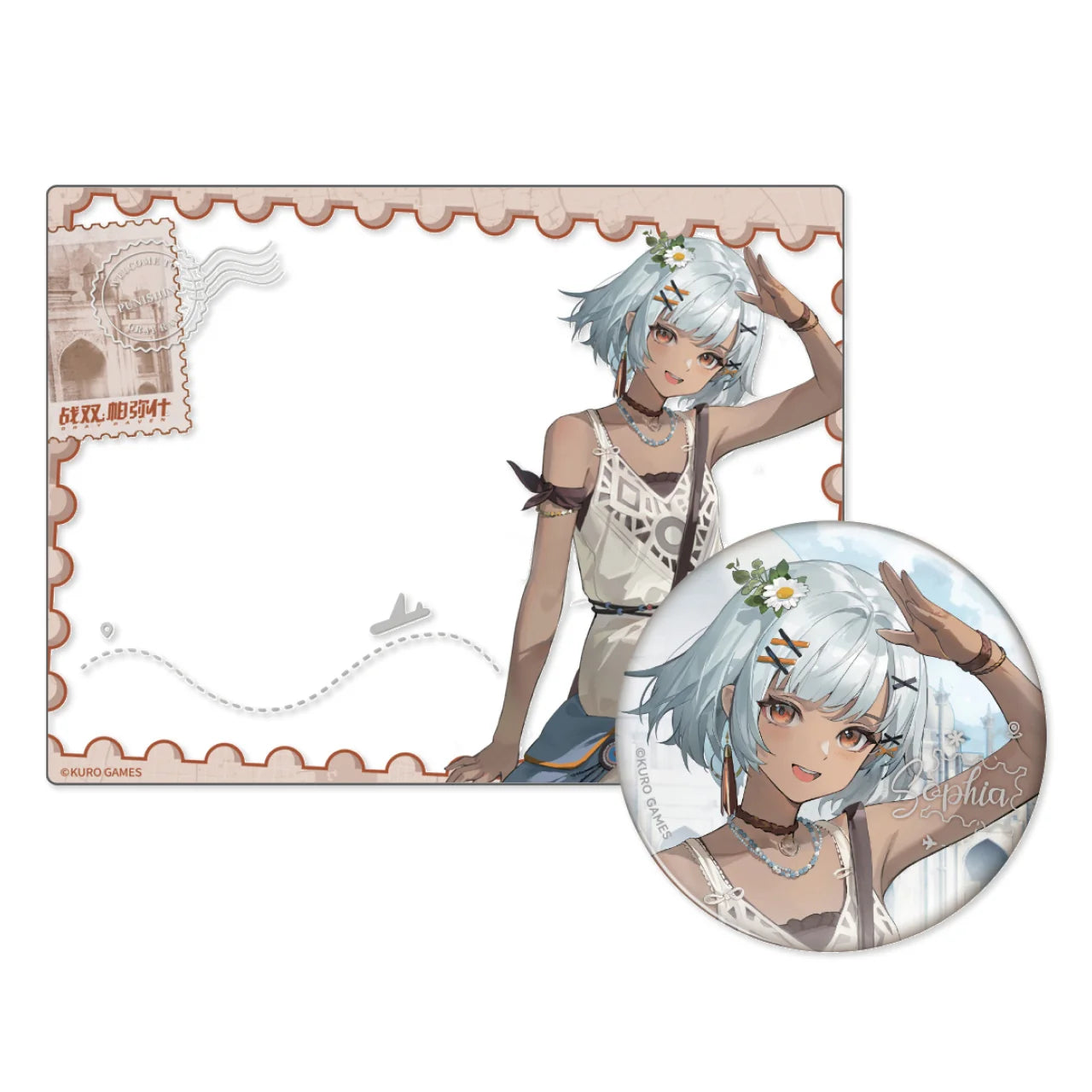 Punishing: Gray Raven - Echoes of Elsewhere 6th Anniversary Badge Transparent Card Set KURO GAMES