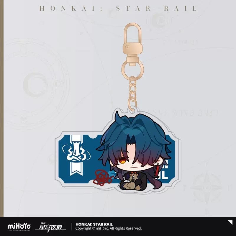 Honkai: Star Rail - Pom-Pom Gallery Sticker Keychain miHoYo