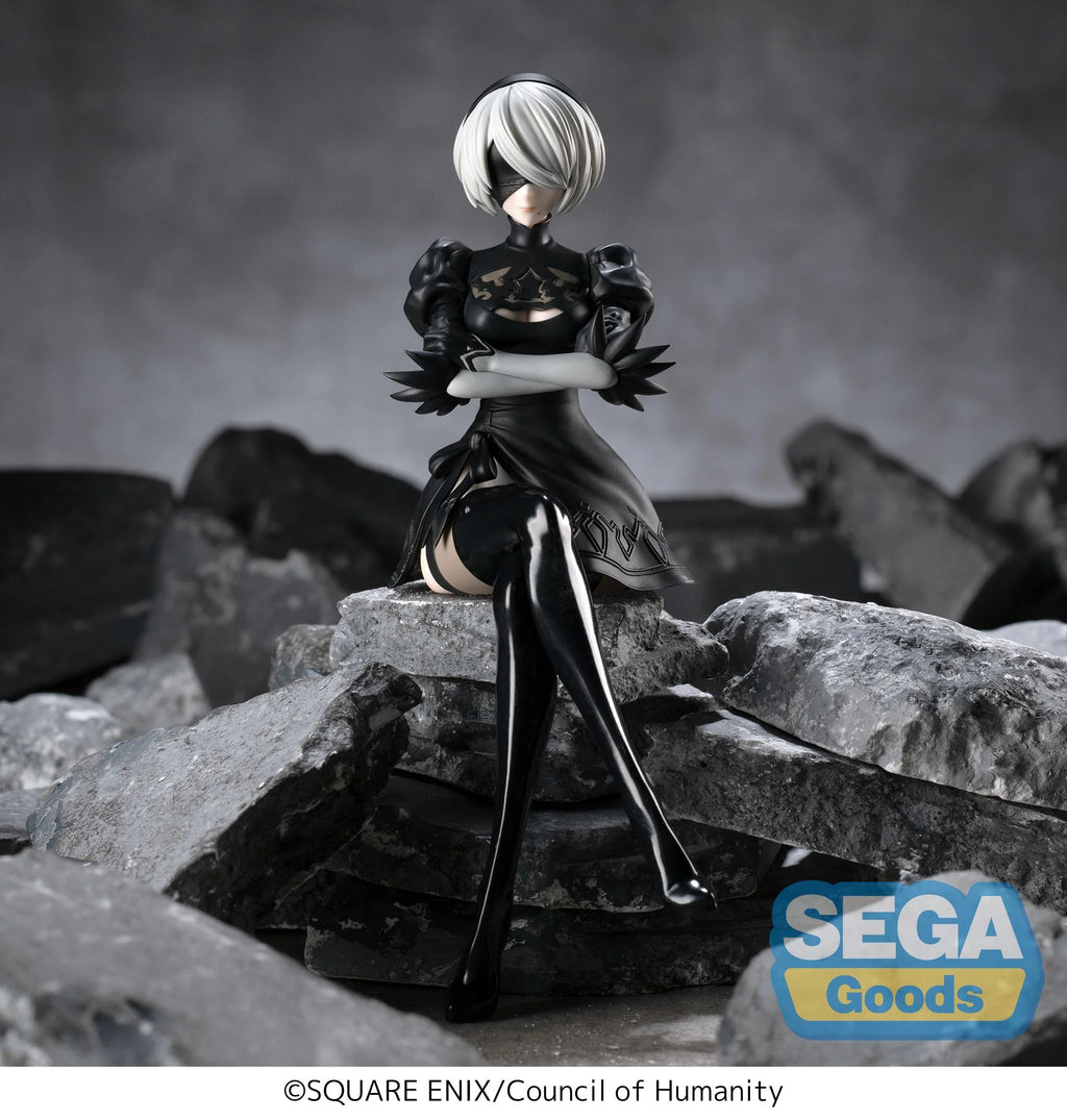 NieR:Automata Ver1.1a - 2B PM Perching Prize Figure SEGA