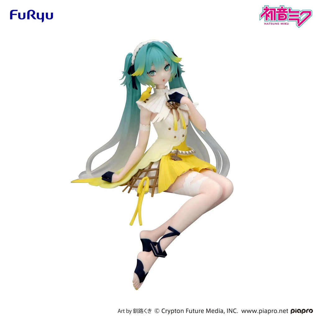 Hatsune Miku - Hatsune Miku (Canary Bird Ver.) Noodle Stopper Figure FuRyu Corporation