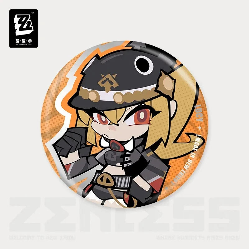 Zenless Zone Zero - Sons of Calydon Ridu Chibi Badge miHoYo