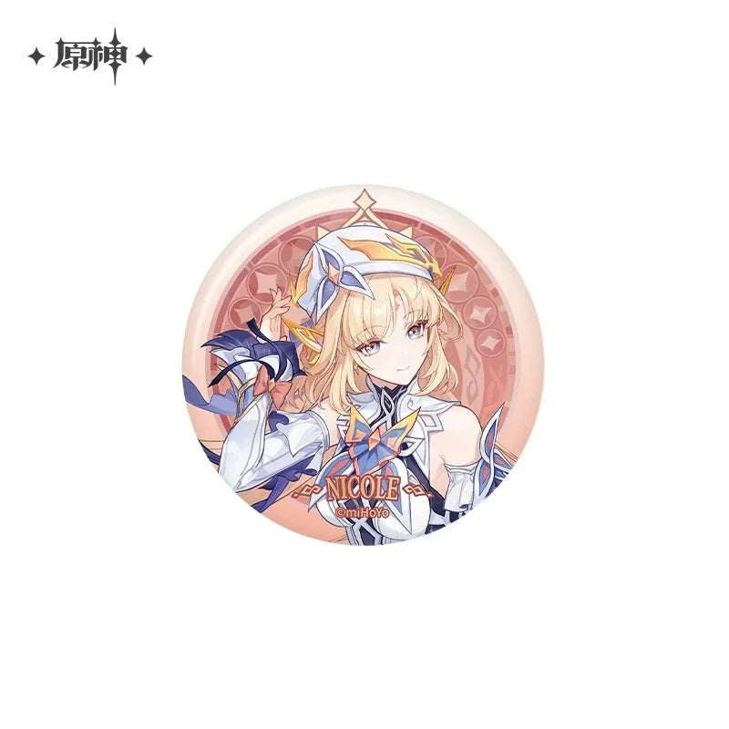 Genshin Impact - Quiet Heart Amidst the Noise Series Badge & Stand miHoYo
