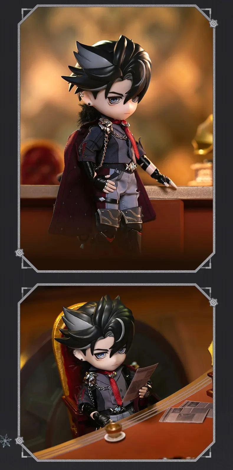 Genshin Impact - Wriothesley Dress-Up Action Figure Piccodo