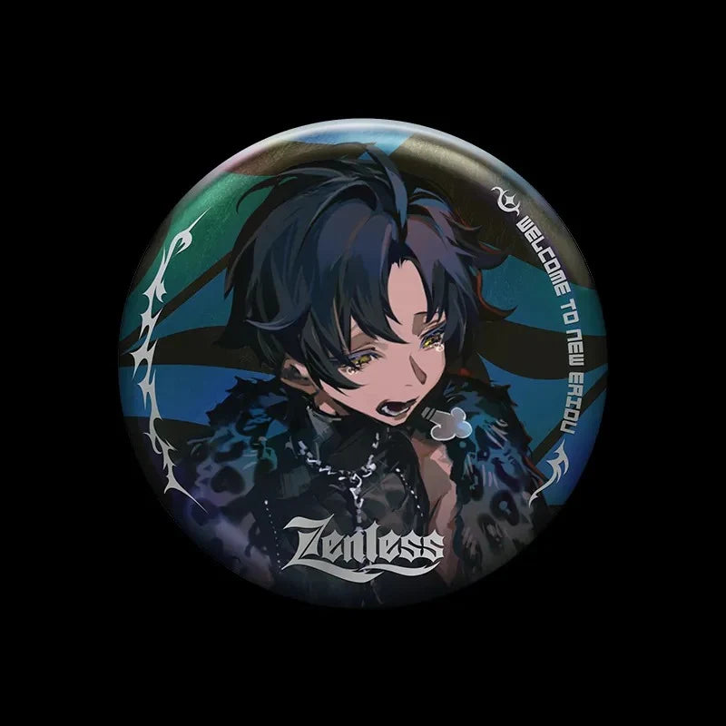 Zenless Zone Zero - Concerto Frequency Series Starstream Thunderstrike Badge & Laser Ticket miHoYo